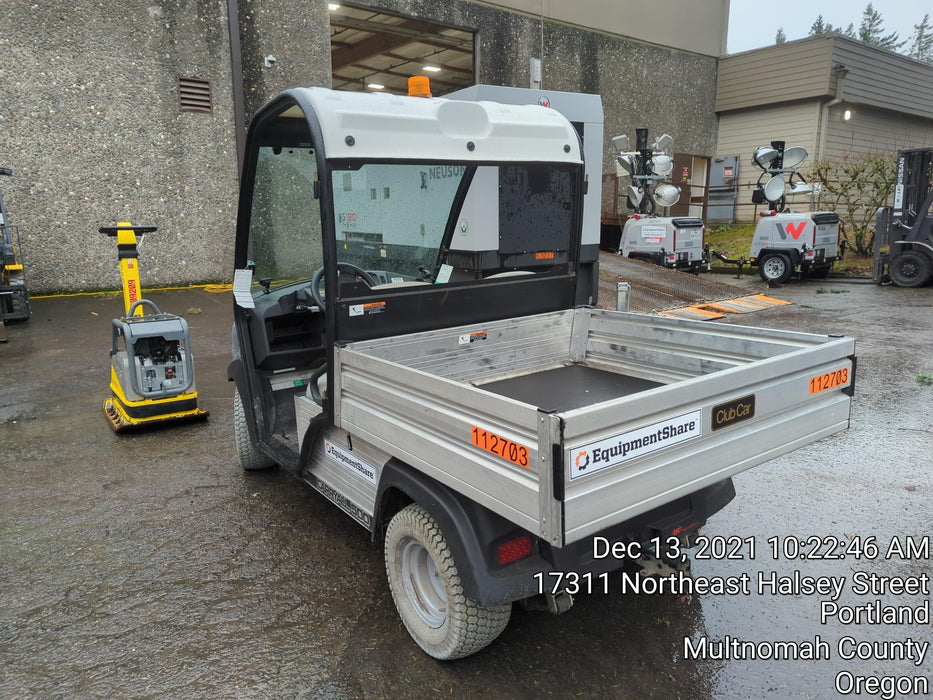 2020 Club Car CA500E Canopy, NM Tires, 48-volt Electric Drive System w/ 500 amp Motor Controller