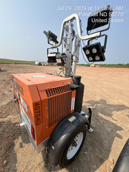 2024 Wanco WLTT-4MM4K Diesel, Deep Sea Controller, Shore Power Plug, Auto Start, (4) 350W LED Floodlights, 4kW Generator, 60 Gal Fuel Tank, 2" Ball, T3