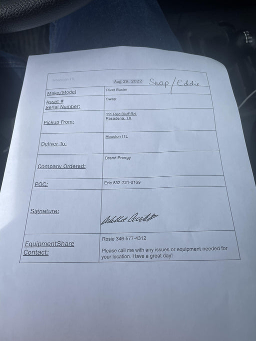2021 MICHIGAN PNEUMATIC MP-133-ORANGE-NEP-SB