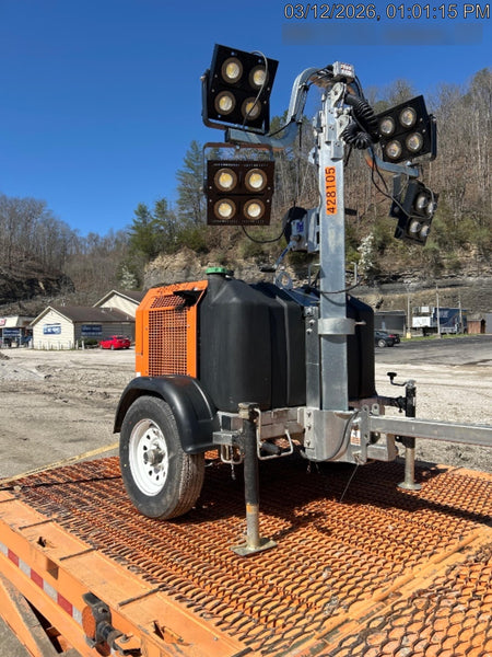 2024 Wanco WLTT-4MM4K Diesel, Deep Sea Controller, Shore Power Plug, Auto Start, (4) 350W LED Floodlights, 4kW Generator, 60 Gal Fuel Tank, 2" Ball, T3