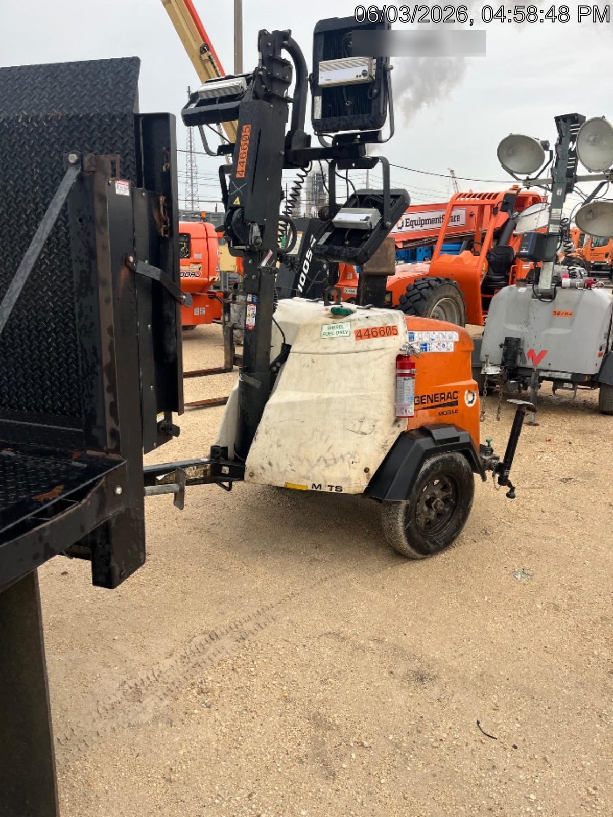2024 Generac MLTS-4 2.4kW, Mitsu Eng, Analog, LED, Diesel.