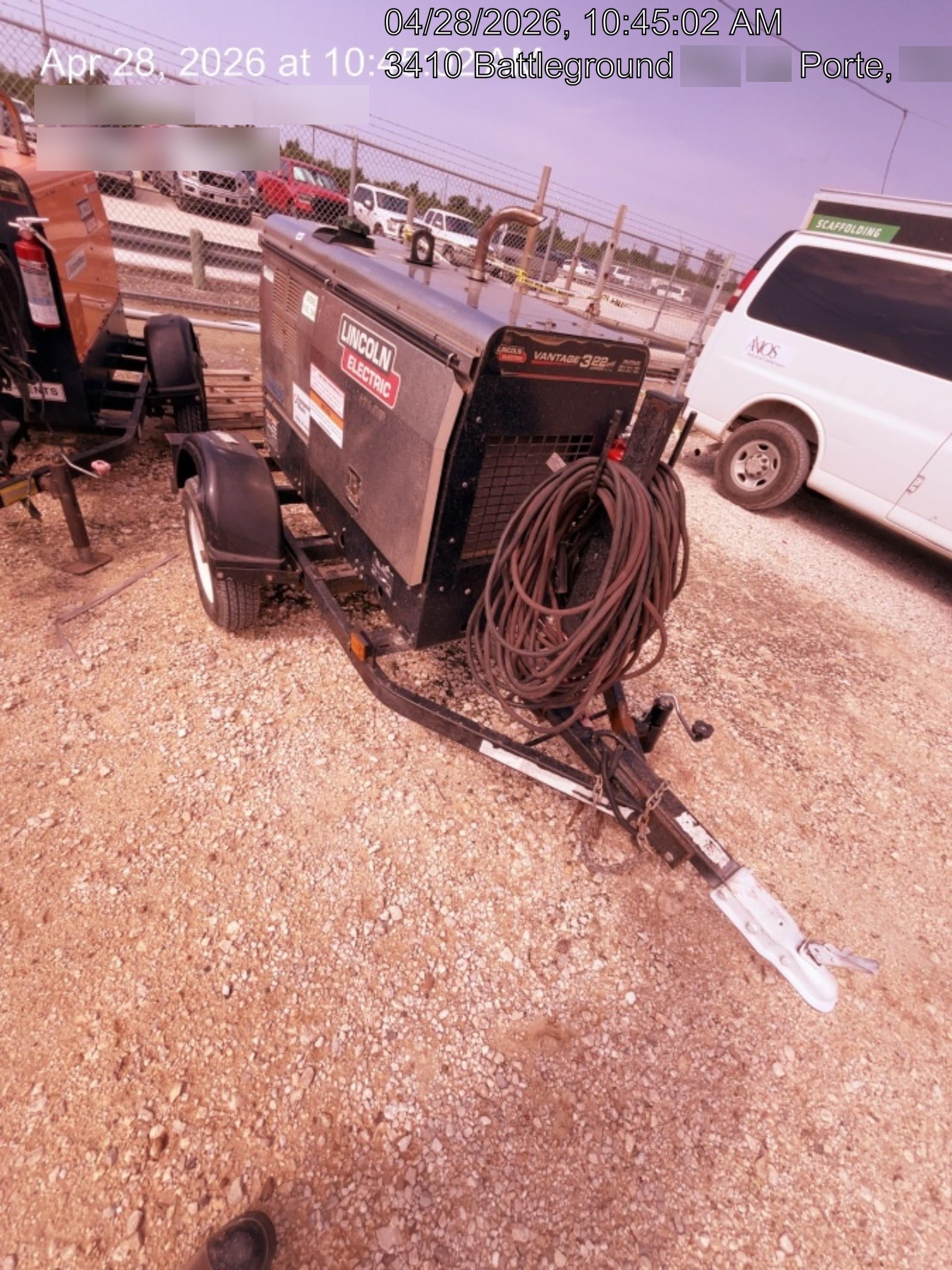 2021 Lincoln Electric Vantage 322 Ready Pak 3