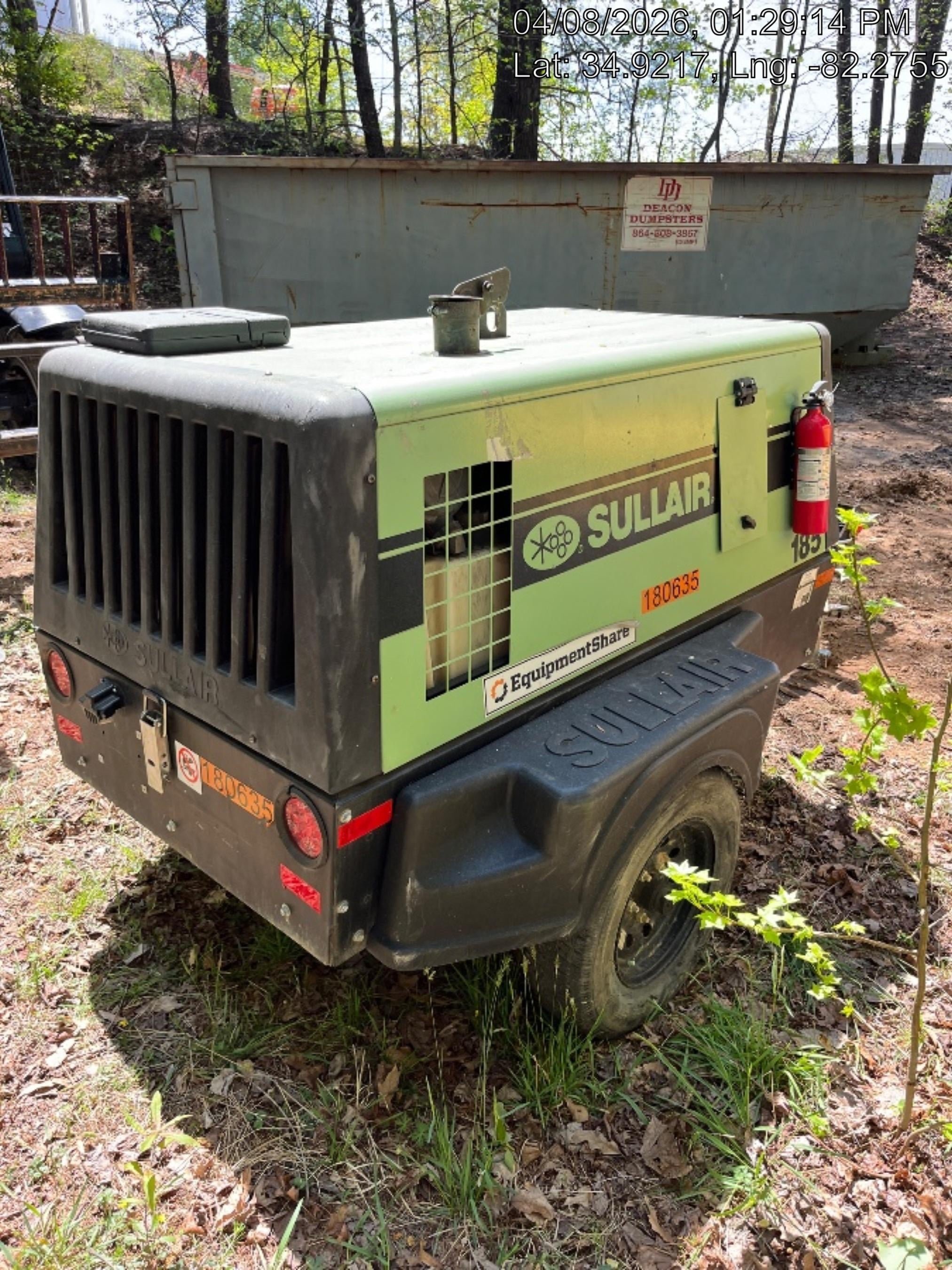 2021 SULLAIR 185D-DPQ KU4F