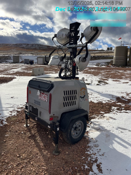 2018 Wacker Neuson LTV6L-MH Wacker Neuson LTV6L Mobile Light Tower w/Fuel Level Sensor Installed