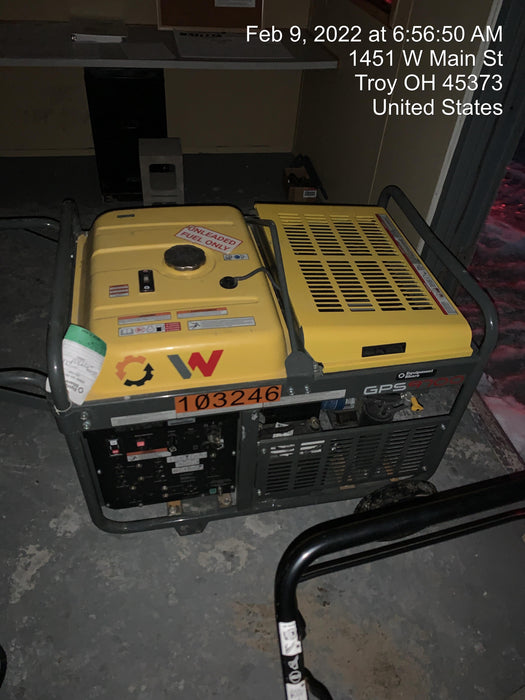 2020 Wacker Neuson GPS9700V Includes Wheel Kit P/N: 5100042221