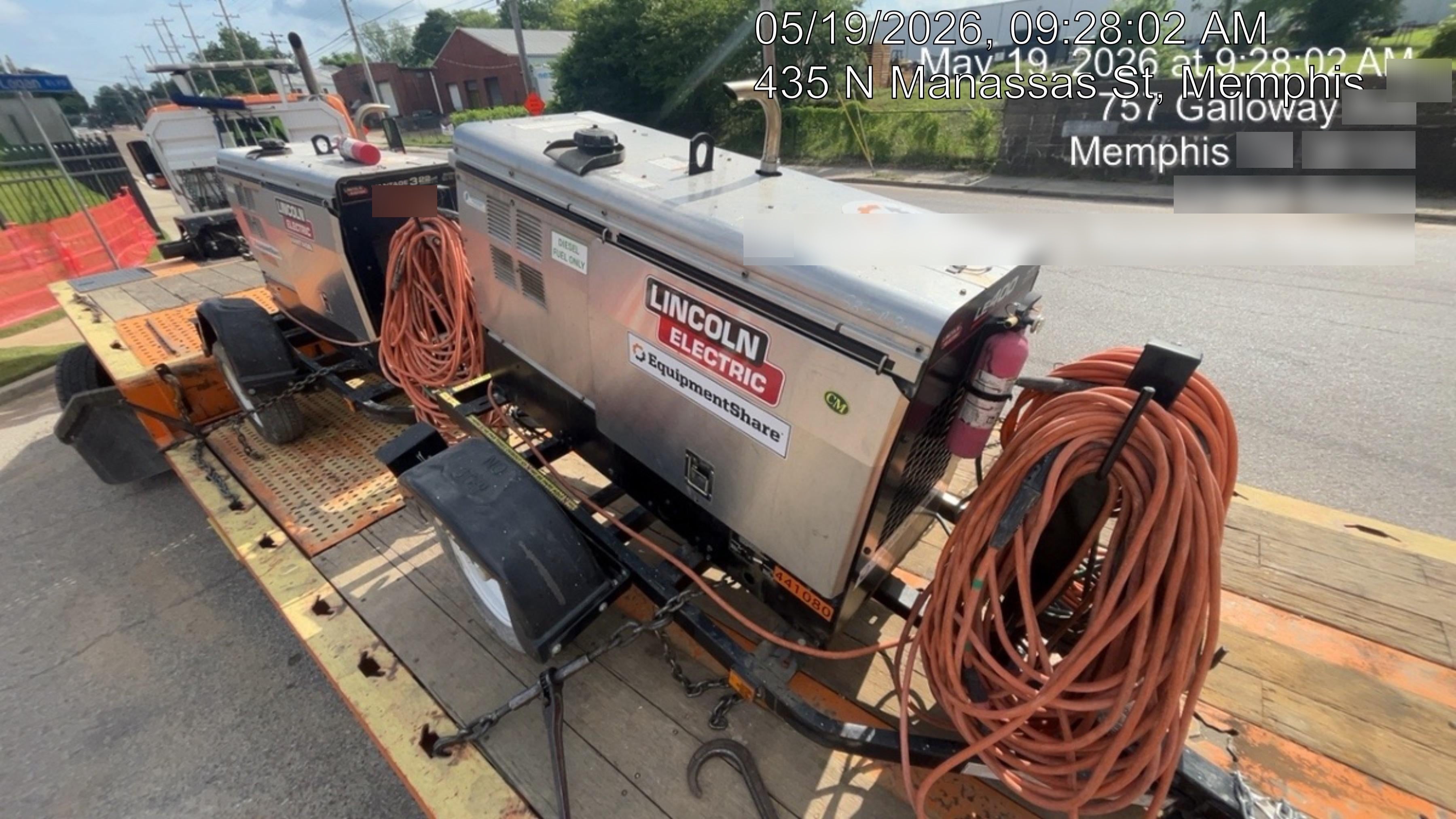 2024 Lincoln Electric LE400 Kubota V1505, Trlr, Cable Rack, Light Kit, ES Decals, T3