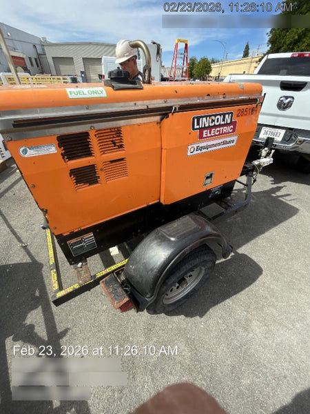 2022 Lincoln Electric LE400 Kubota V1505, Trlr, Cable Rack, Light Kit, ES Decals, T3