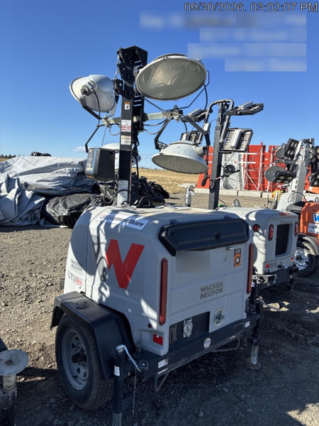 Wacker Neuson LTV6K-MH Power mast, 1100W MH, Fuel Sensors, Wiring Harness