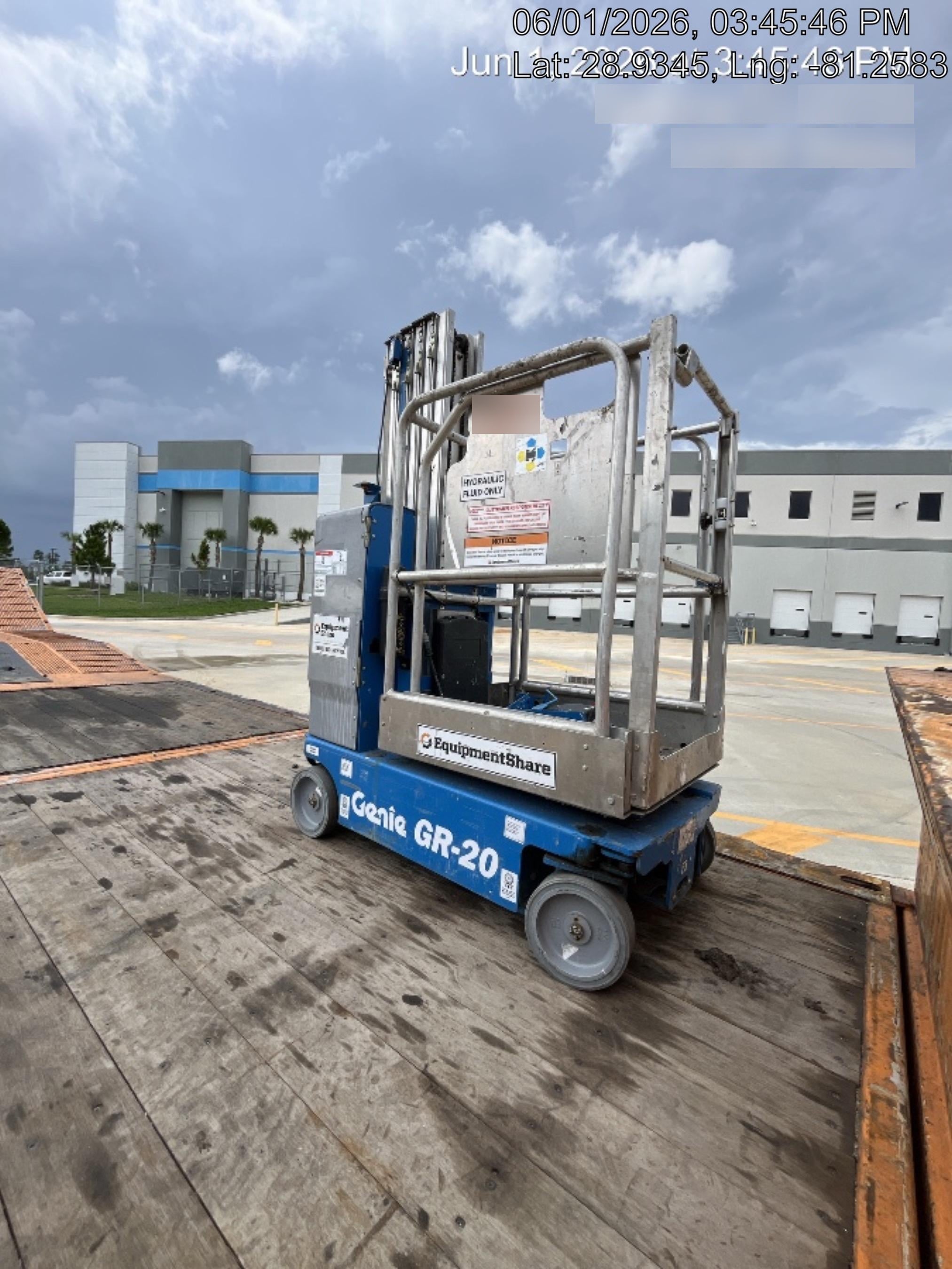2019 GENIE GR-20