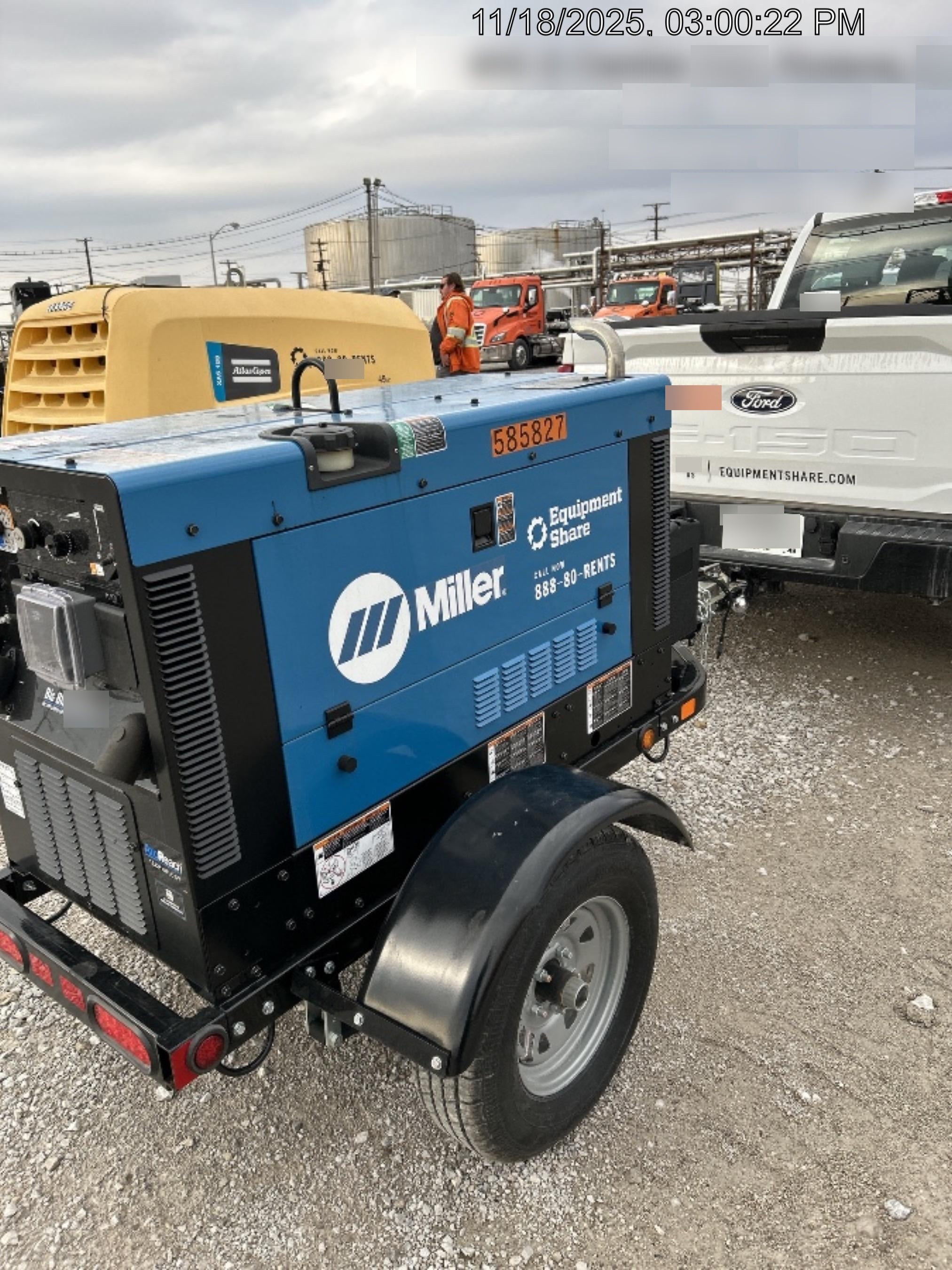 2025 MILLER ELECTRIC BIG BLUE 400