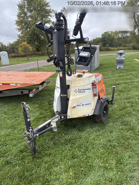 2024 Generac MLT2 Diesel, Flex Switch 120V Input, Powerzone Controller, 
(4) 320W LED Lights, 4kW Generator, 39.9 Gal Fuel Tank, 2" Ball, T3