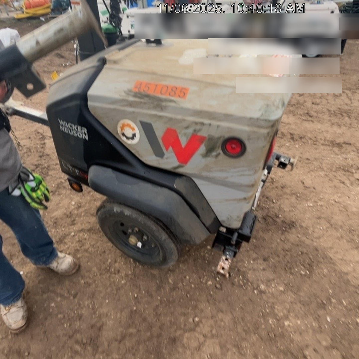 2024 Wacker Neuson LTT4 Diesel, Kohler KDW702, Deep Sea Controller, Auto Start, LED 320W, Bypass Outlet, T3