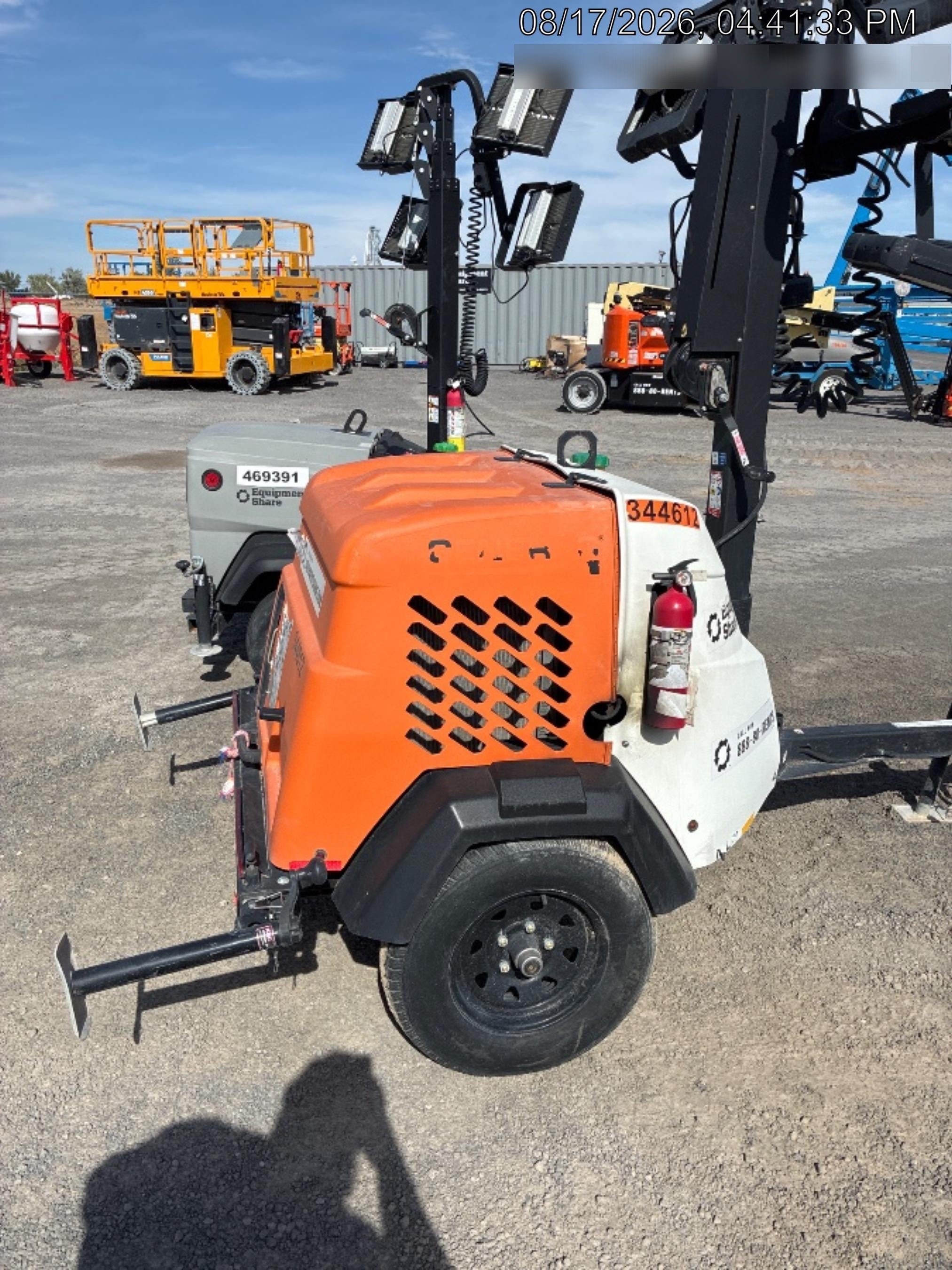 2023 Generac MLT2 Diesel, Flex Switch 120V Input, Powerzone Controller, (4) 320W LED Lights, 4kW Generator, 39.9 Gal Fuel Tank, 2" Ball, T3