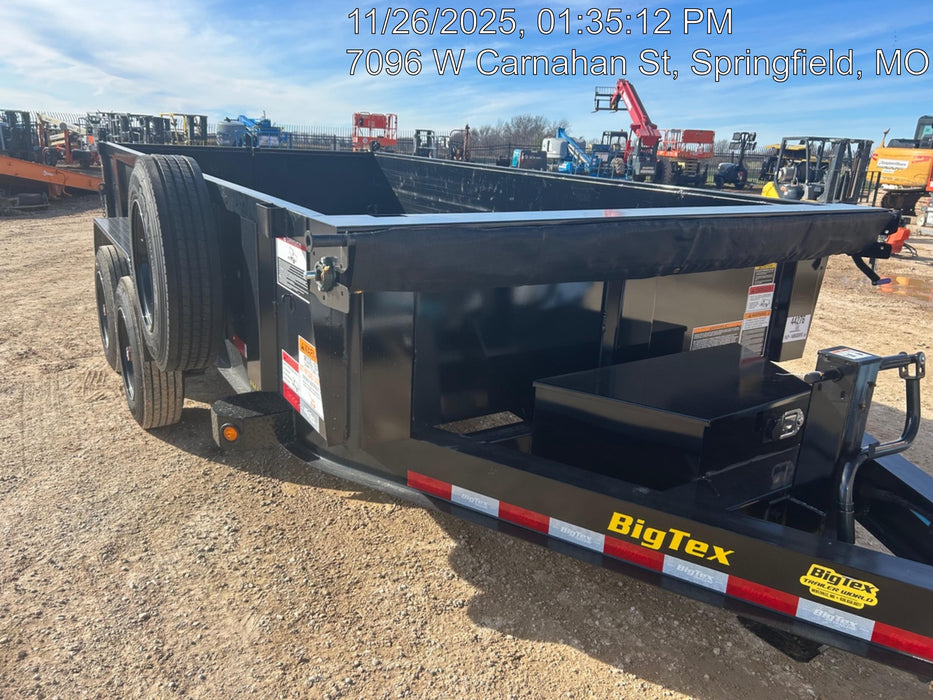 2025 BIG TEX TRAILER 16LP-14BK6SIRPD