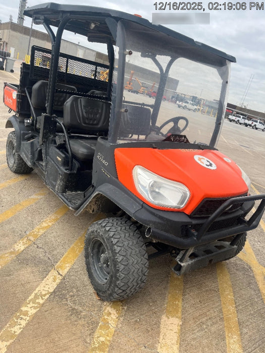 2021 Kubota RTV-X1140W-H Plastic Canopy, Windshield Acrylic Clear, LED Strobe Light, Wire Harness Kit, Back up Alarm