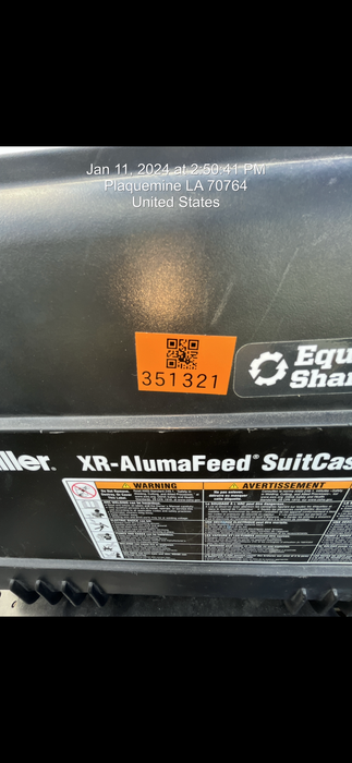 2023 MILLER ELECTRIC XR-AlumaFeed