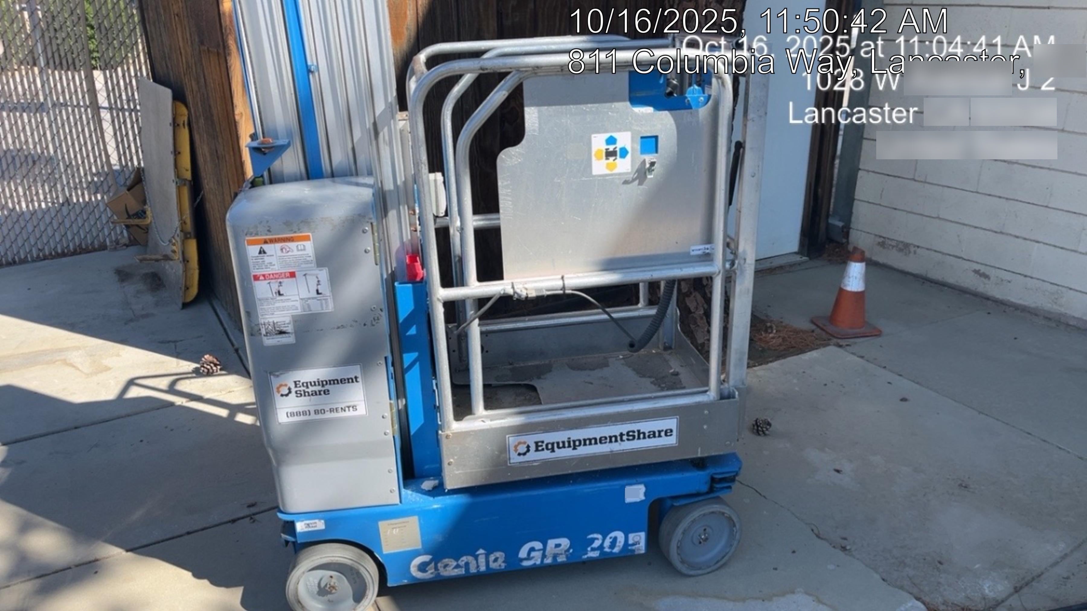 2020 GENIE GR-20
