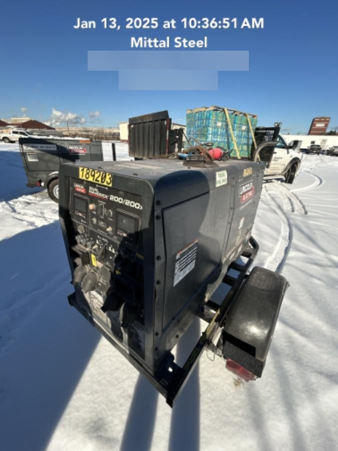 2021 Lincoln Electric Dual Maverick 200/200X Ready Pak 3, Includes Trailer, Cable Rack, Fender Light Kit