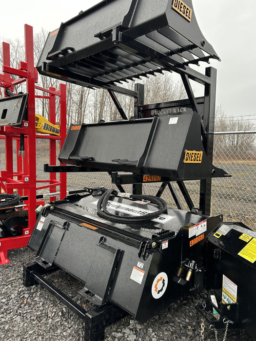 2024 FLUID POWER SUPPORT Heavy Duty Three Bucket Rack