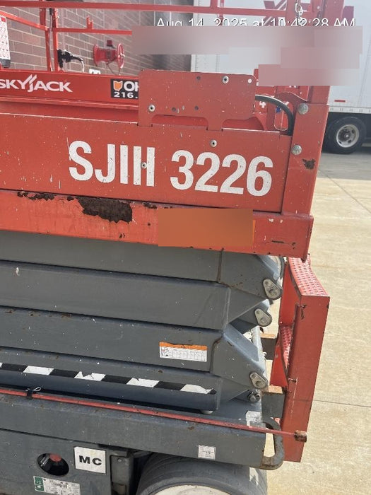 2018 Skyjack SJIII-3226 Standard Rental Specs