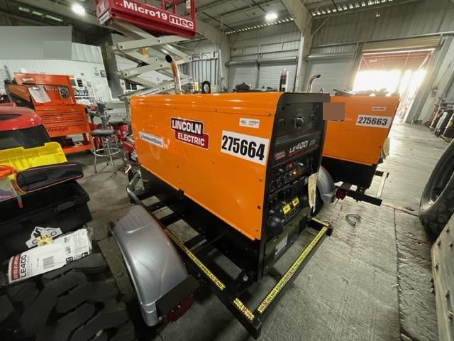 2022 Lincoln Electric LE400 Kubota V1505, Trlr, Cable Rack, Light Kit, ES Decals, T3
