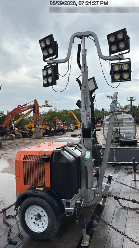 2023 Wanco WLTT-4MM4K Diesel, Deep Sea Controller, Shore Power Plug, Auto Start, (4) 350W LED Floodlights, 4kW Generator, 60 Gal Fuel Tank, 2" Ball, T3