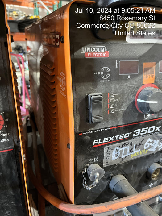 2023 LINCOLN ELECTRIC FLEXTEC 350X