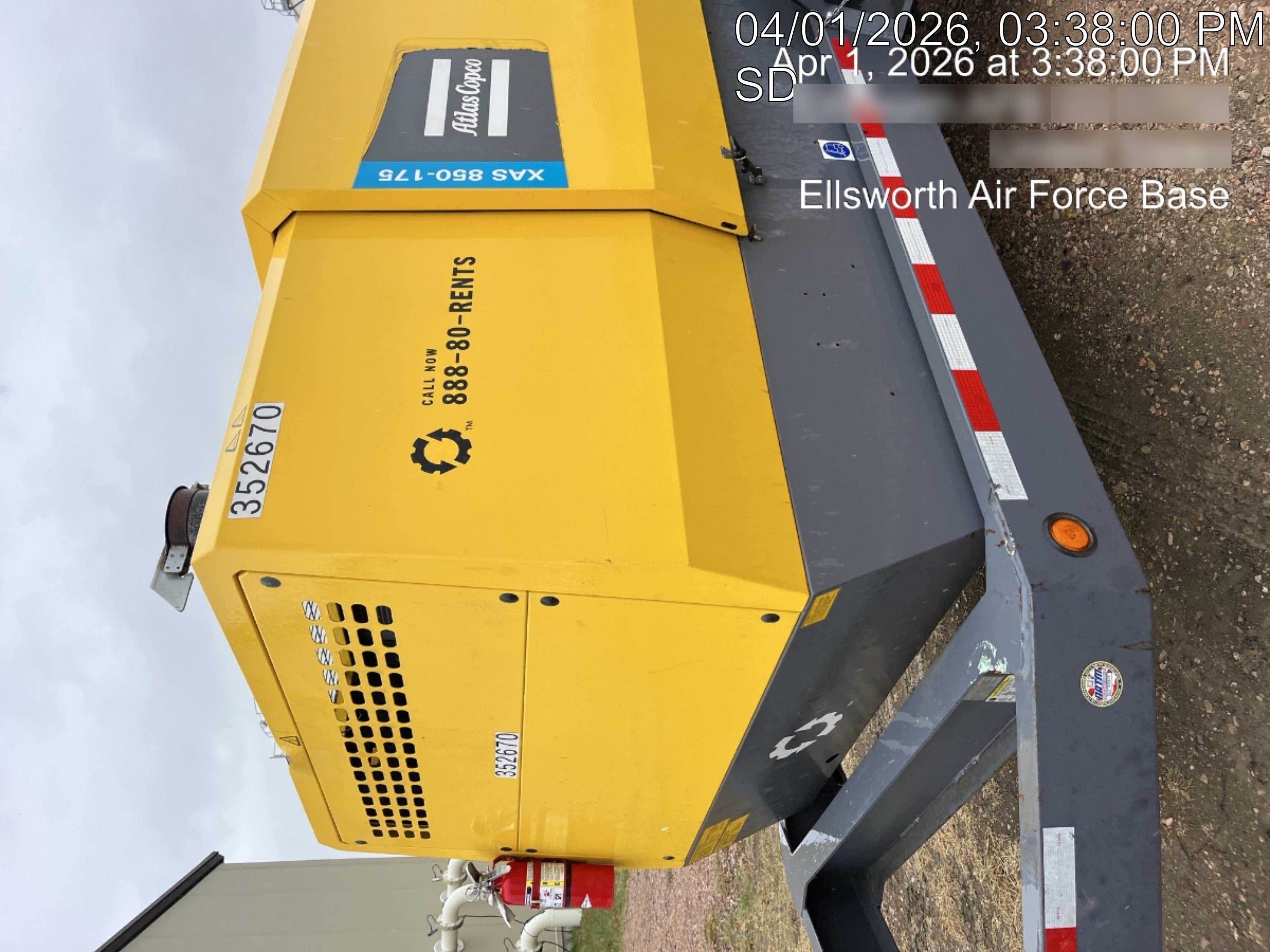 2023 ATLAS COPCO XAS 850