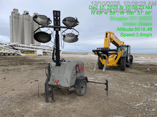 2018 Wacker Neuson LTV6L-MH Wacker Neuson LTV6L Mobile Light Tower w/Fuel Level Sensor Installed