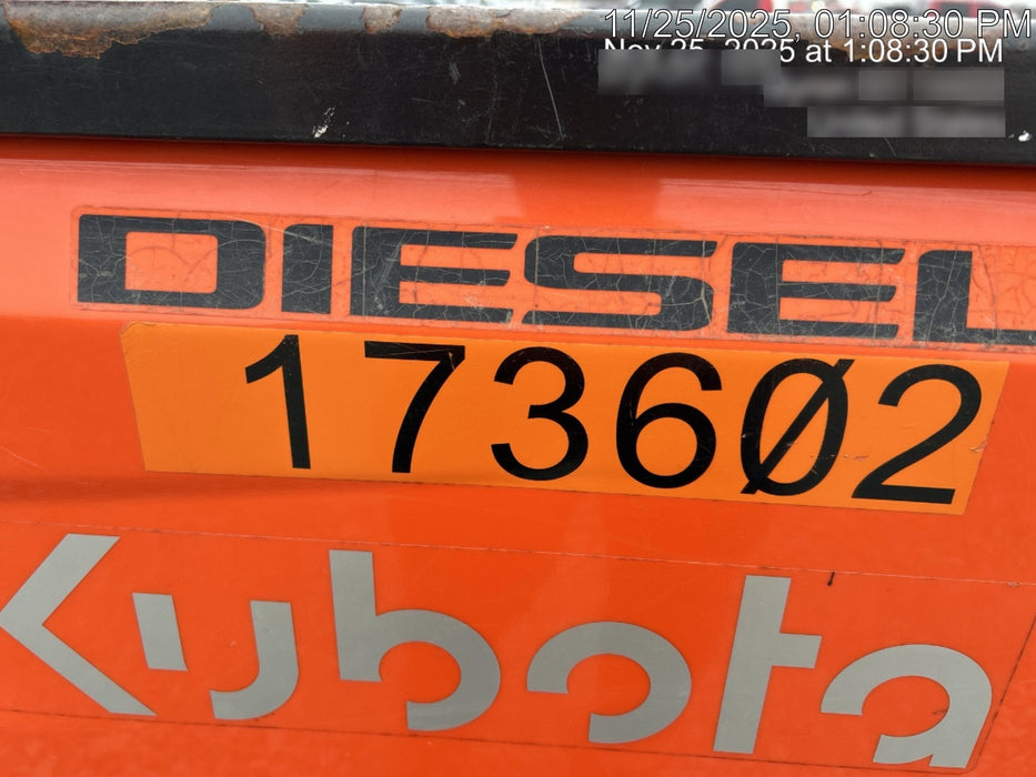 2021 Kubota RTV-X1140W-H Plastic Canopy, Windshield Acrylic Clear, LED Strobe Light, Wire Harness Kit, Back up Alarm