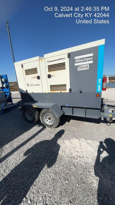 2022 ATLAS COPCO QAS 125