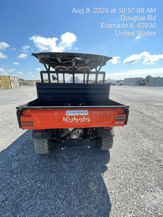 2022 Kubota RTV-X1140W-H Plastic Canopy, Windshield Acrylic Clear, LED Strobe Light, Wire Harness Kit, Back up Alarm