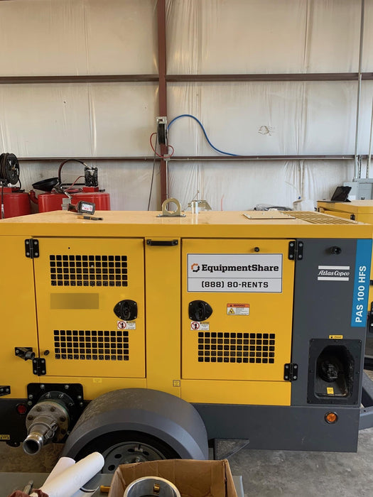 2020 ATLAS COPCO PAS 100 HF CS Enclosed
