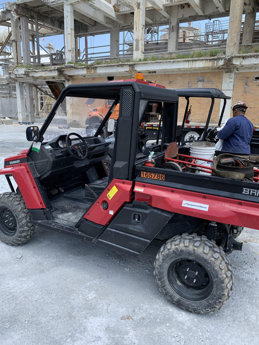 2021 Yanmar YU1000 Canopy, Steel Wheel, Poly WindShield, Beacon, Backup Alarm