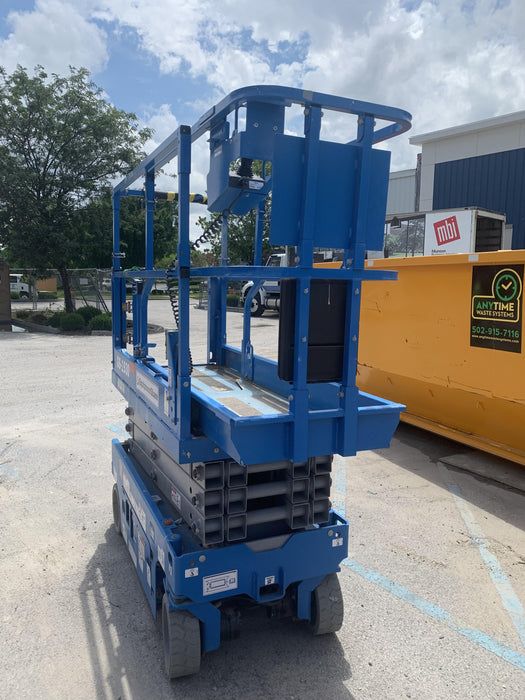 2020 Genie GS-1930 Solid Non Marking Tires, Beacon, Folding rails with half height swing gate, 800W Inverter