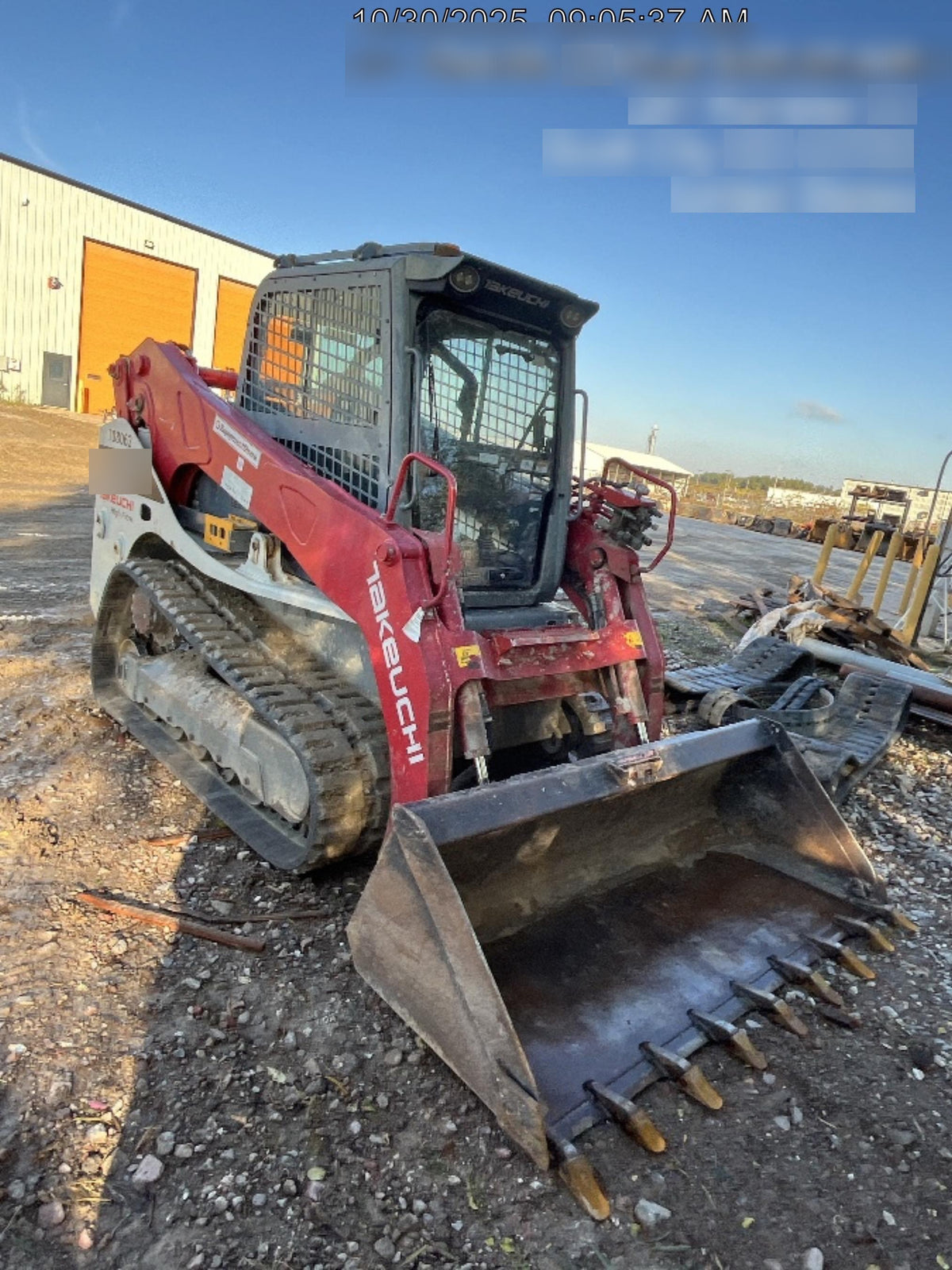 2020 Takeuchi TL12V2-CRH Cab/Heat/Air, Rubber Track, High Flow
