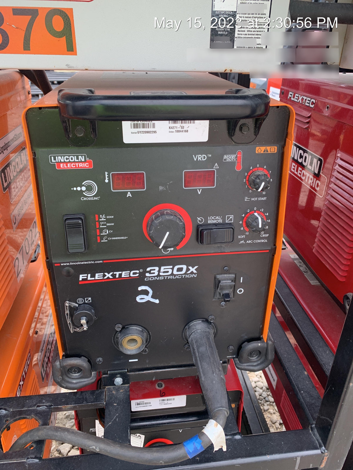 2022 LINCOLN ELECTRIC FLEXTEC 350X