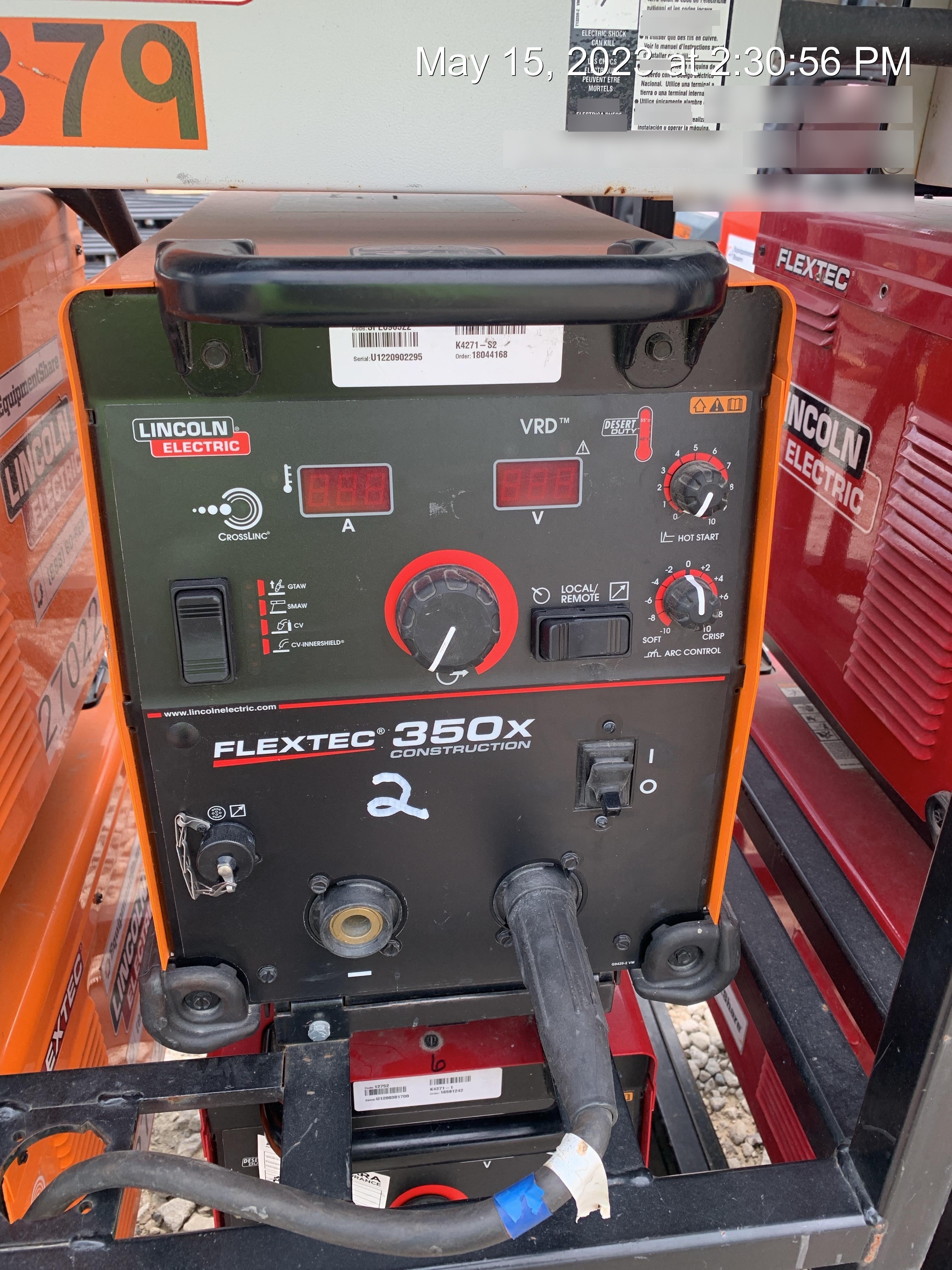 2022 LINCOLN ELECTRIC FLEXTEC 350X