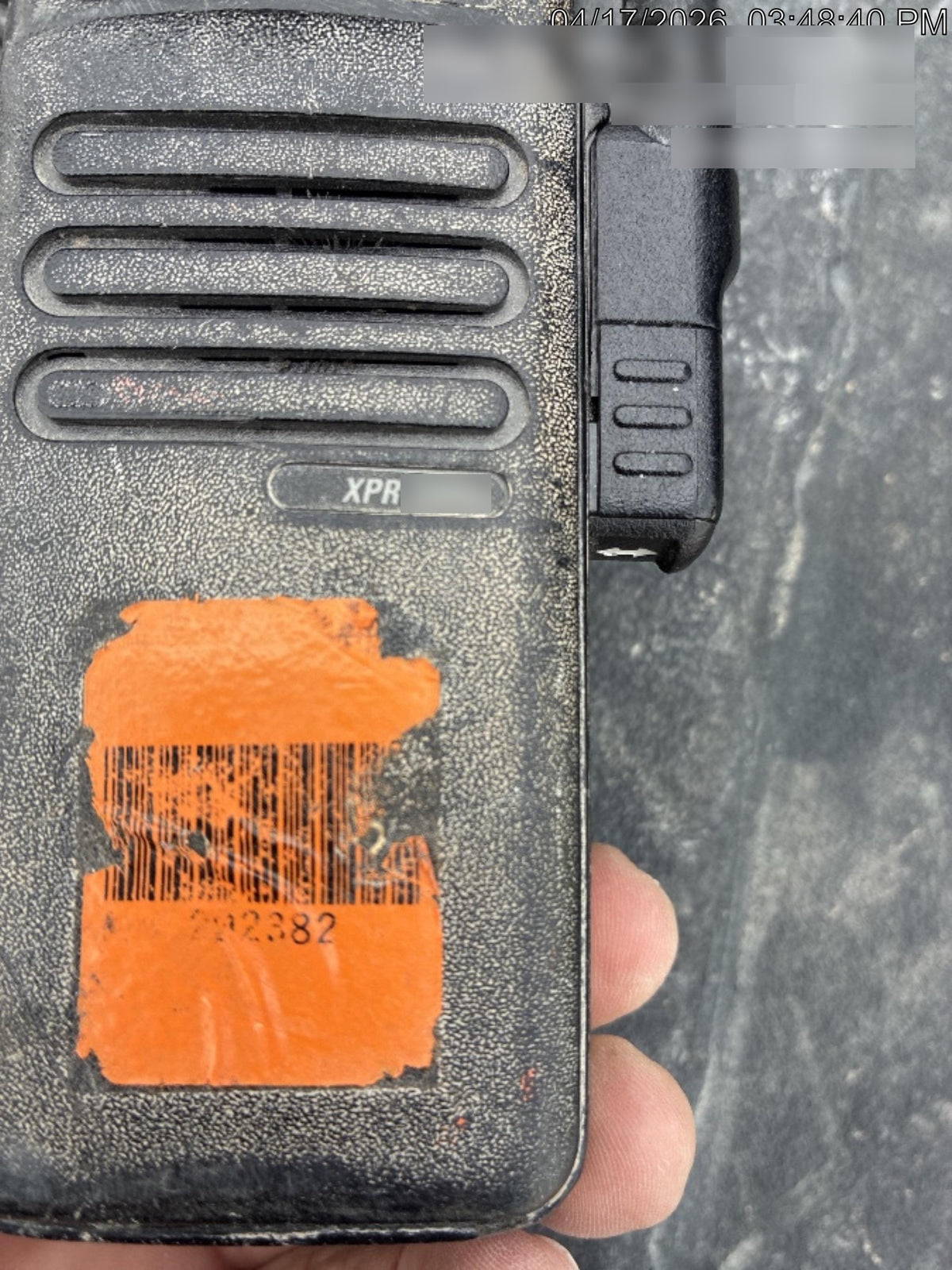 2022 MOTOROLA XPR3300E