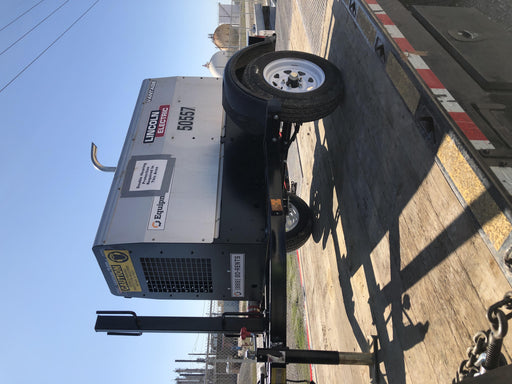 2019 Lincoln Electric Vantage 322 Welder Ready-Pak 3, Two wheel trailer, Fender and Light kit, Cable Rack