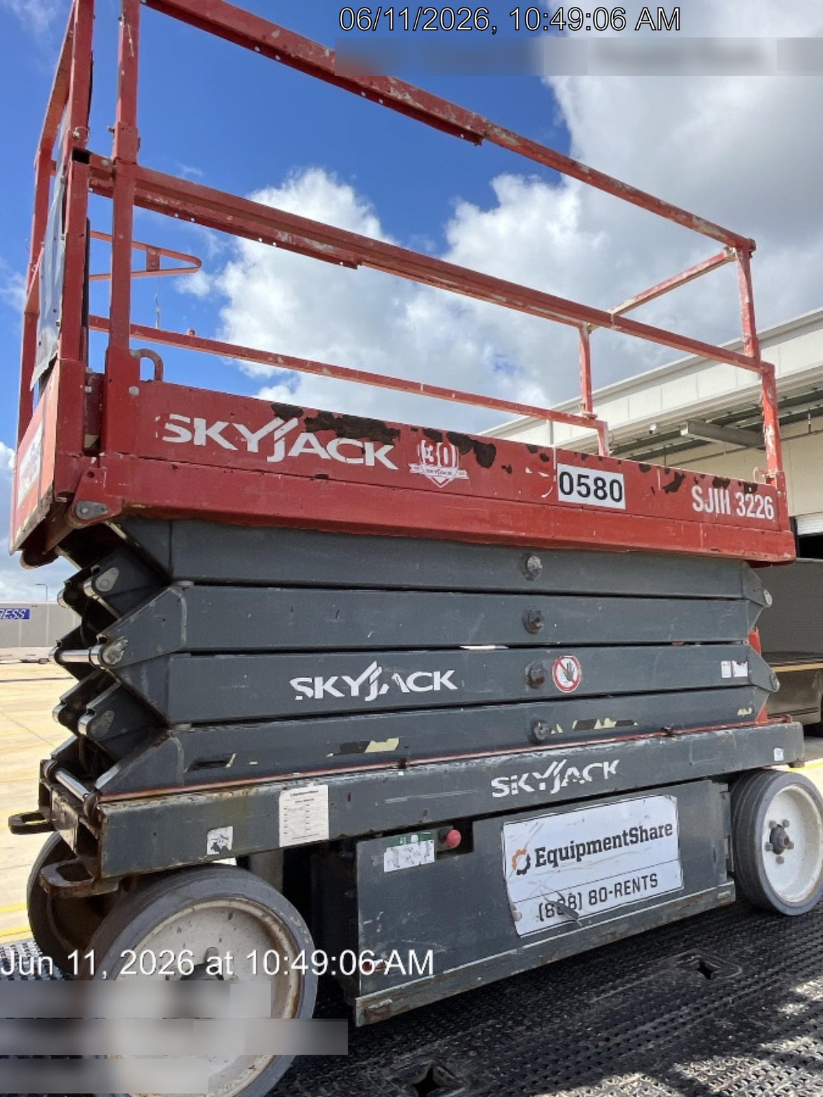 2015 SKYJACK SJIII-3226