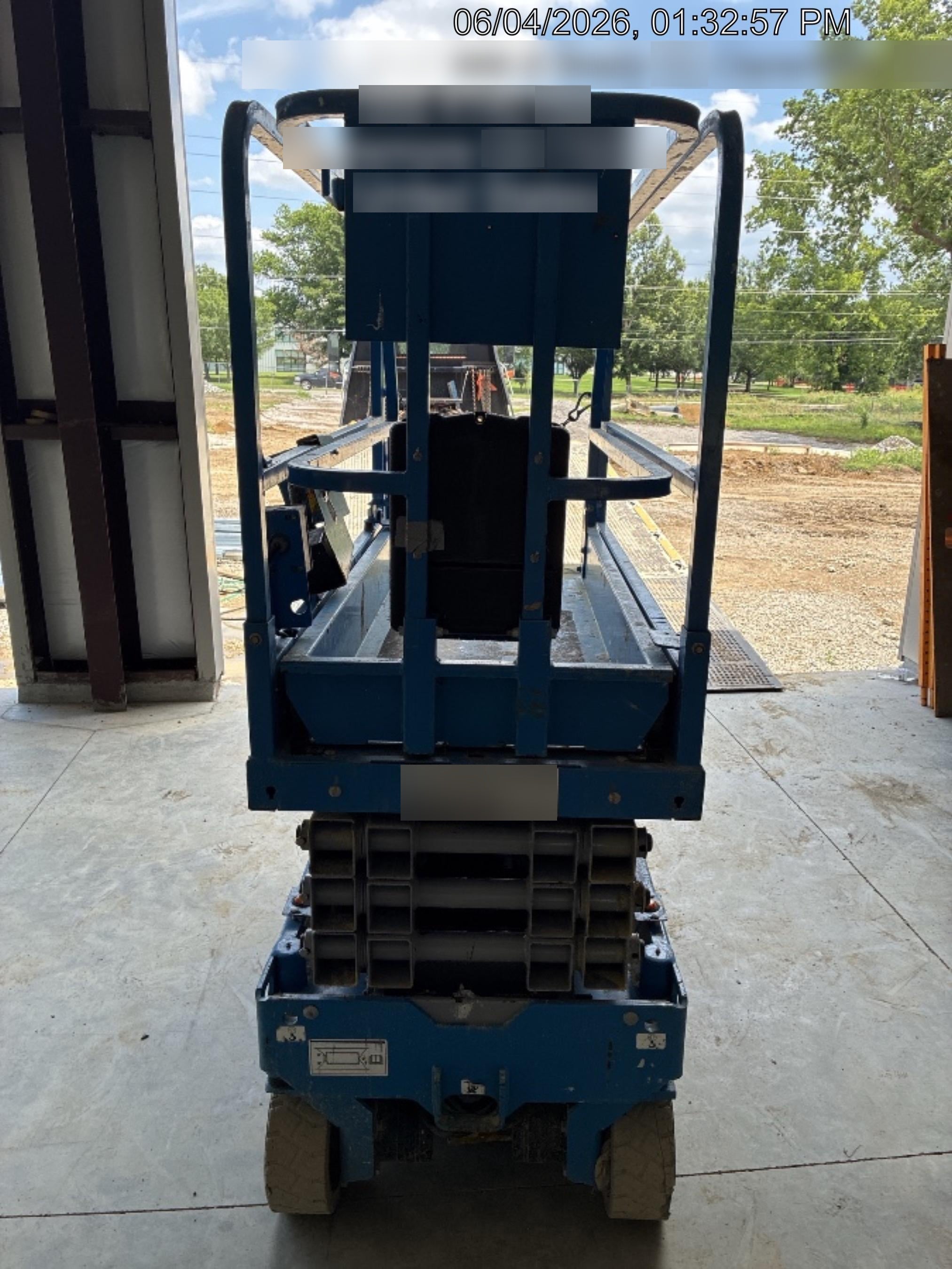 2019 Genie GS-1930 Fixed rails with chain Entry