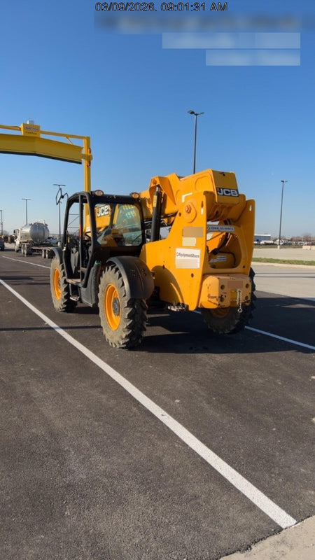 2019 JCB 506-36 Canopy, 74 HP, Foam Filled Tires, STD Worklight, Beacon, Aux Hydraulics, Lifting Eye, Back up Alarm 48" Carriage/48" Forks
