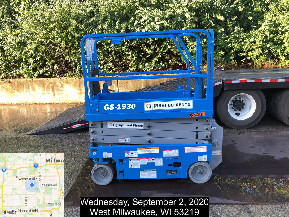 2020 Genie GS-1930 Standard Machine