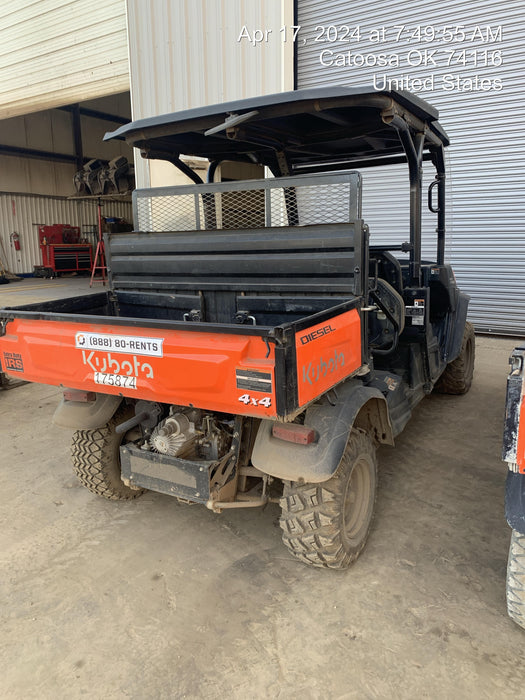 2022 Kubota RTV-X1140W-H Plastic Canopy, Windshield Acrylic Clear, LED Strobe Light, Wire Harness Kit, Back up Alarm
