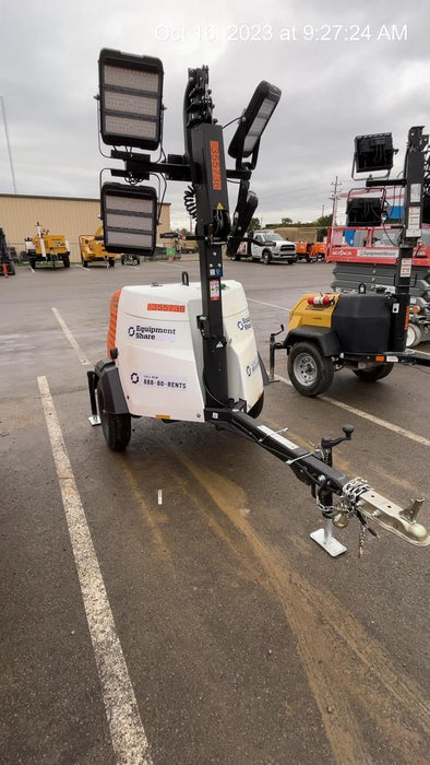 2023 Generac MLT2 Diesel, Flex Switch 120V Input, Powerzone Controller, 
(4) 320W LED Lights, 4kW Generator, 39.9 Gal Fuel Tank, 2" Ball, T3