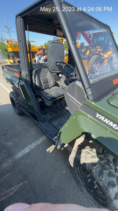 2021 Yanmar YU1000 Canopy, Steel Wheel, Poly WindShield, Beacon, Backup Alarm