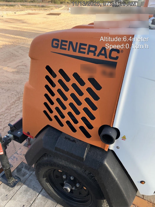 2023 Generac MLT2 Diesel, Flex Switch 120V Input, Powerzone Controller, 
(4) 320W LED Lights, 4kW Generator, 39.9 Gal Fuel Tank, 2" Ball, T3