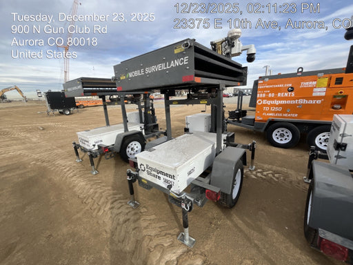 2025 NATIONAL SIGNAL Sunray Solar-Powered Mobile Integrator Tower