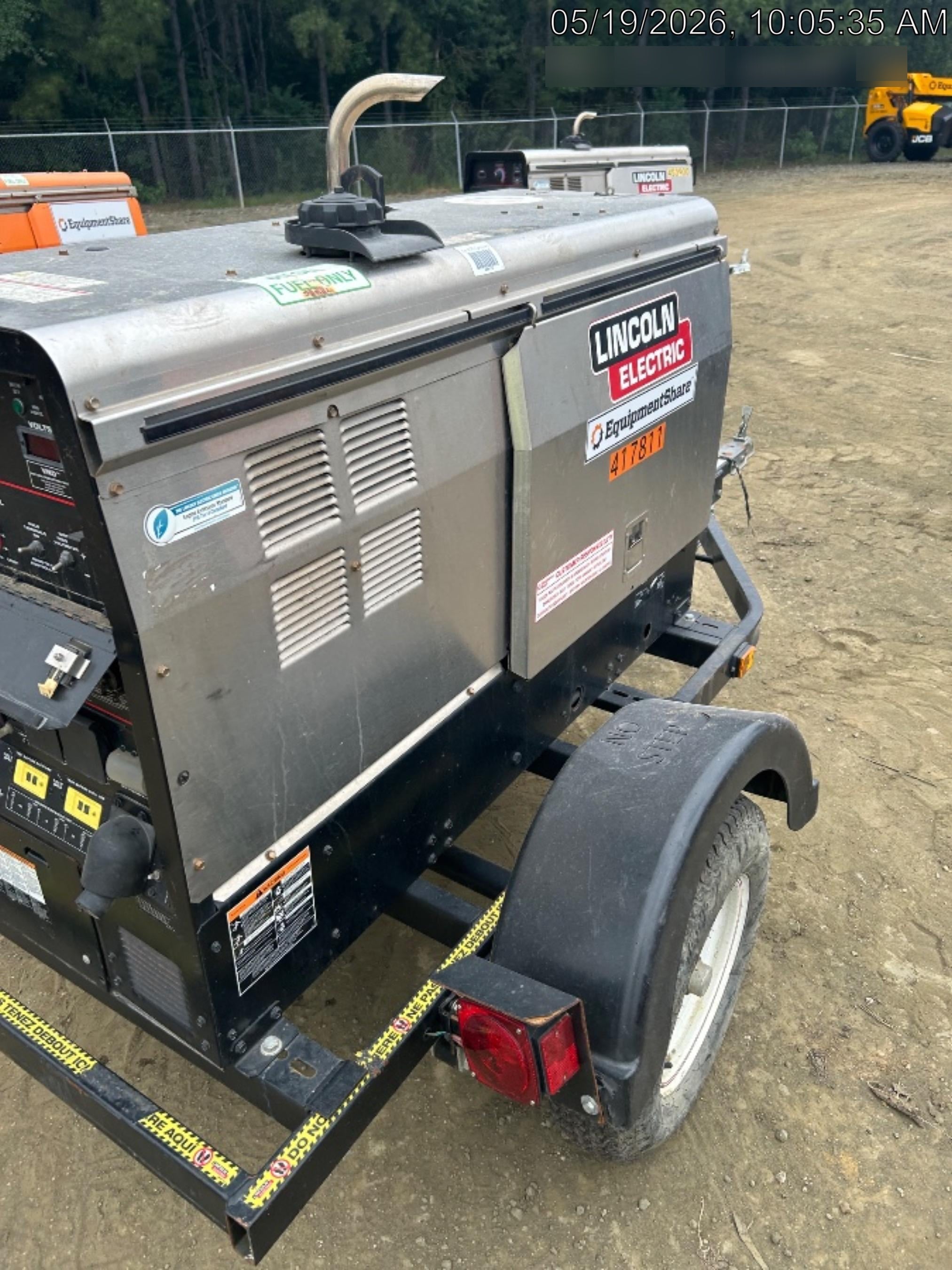 2024 Lincoln Electric LE400 Kubota V1505, Trlr, Cable Rack, Light Kit, ES Decals, T3